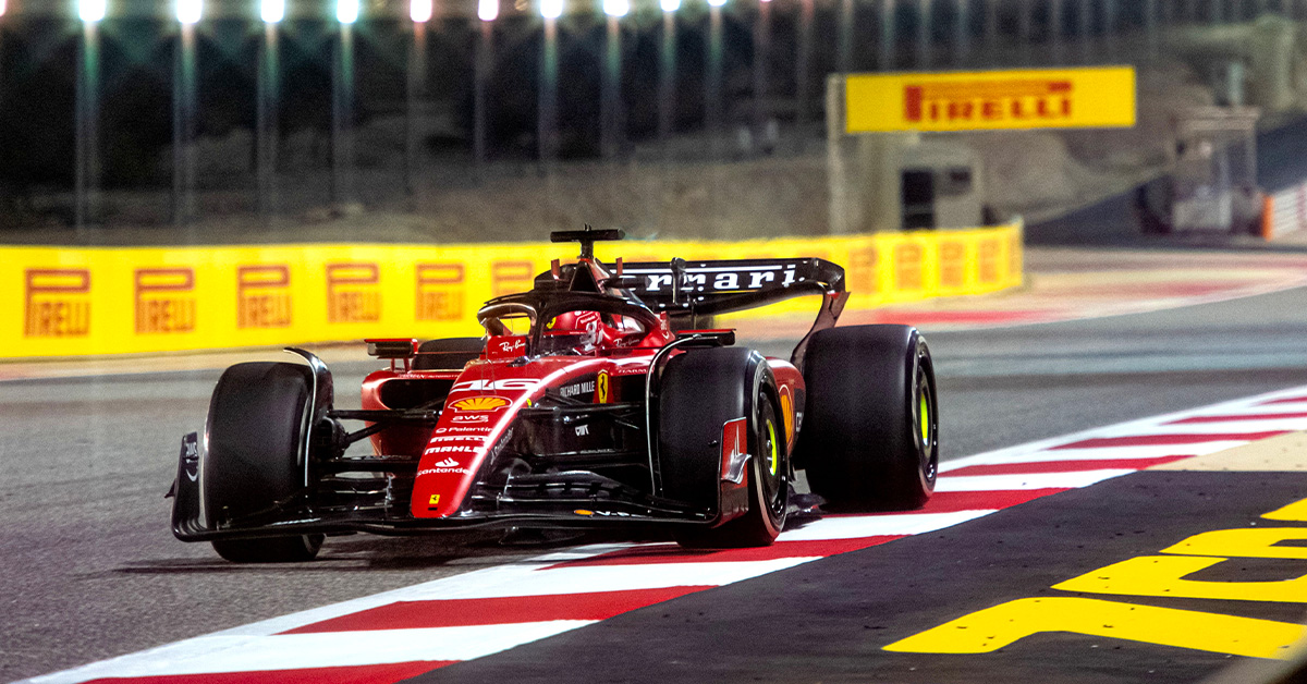 Charles Leclerc satisfait de sa position derrière Red Bull en qualifications