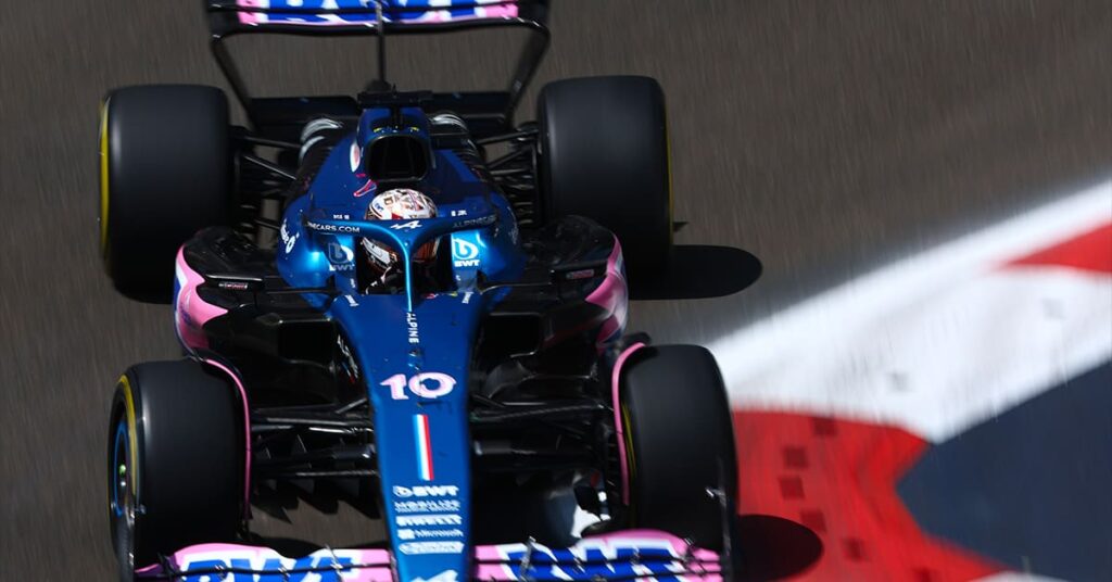 Gasly, Alpine, Azerbaïdjan 2023 - ©️ Alpine