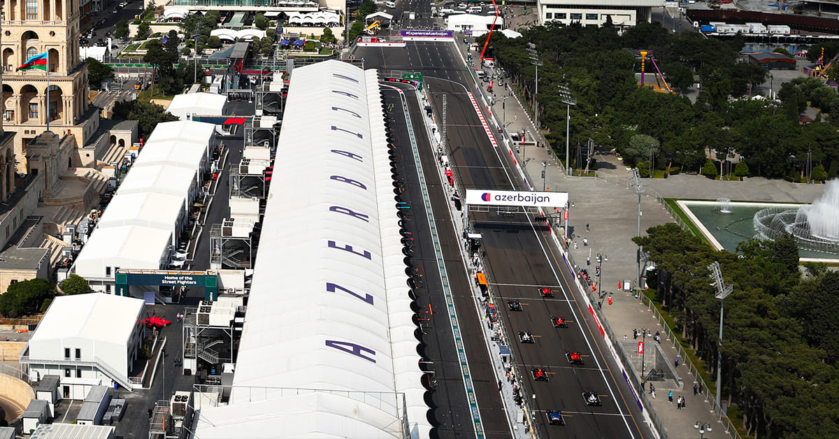 Grand Prix d&rsquo;Azerbaïdjan – La grille de départ