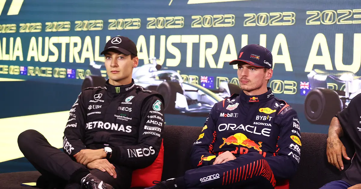 Russell n&rsquo;est plus certain de voir Red Bull gagner tous les GP en 2023