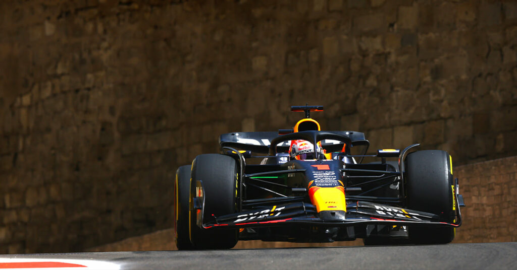 Max Verstappen, Red Bull, Azerbaïdjan 2023, Bakou EL1 - ©️ Red Bull Content Pool