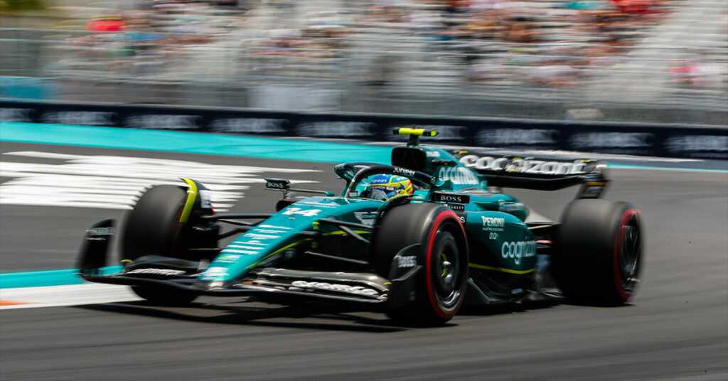 Alonso, Aston Martin, Miami 2023 - ©️ Aston Martin