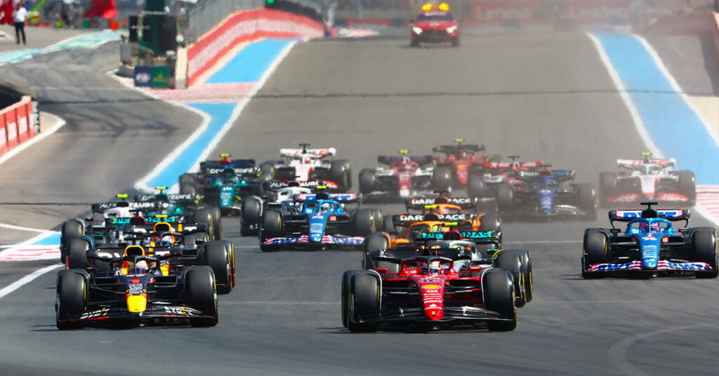 Départ du Grand Prix de France 2022 - ©️Red Bull Content Pool