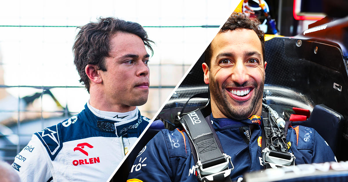 Ricciardo a moulé son baquet chez AlphaTauri, De Vries en grand danger