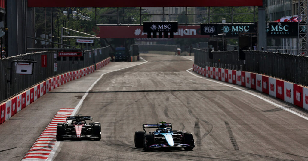 Gasly, Alpine, Azerbaïdjan 2023 - ©️ Alpine