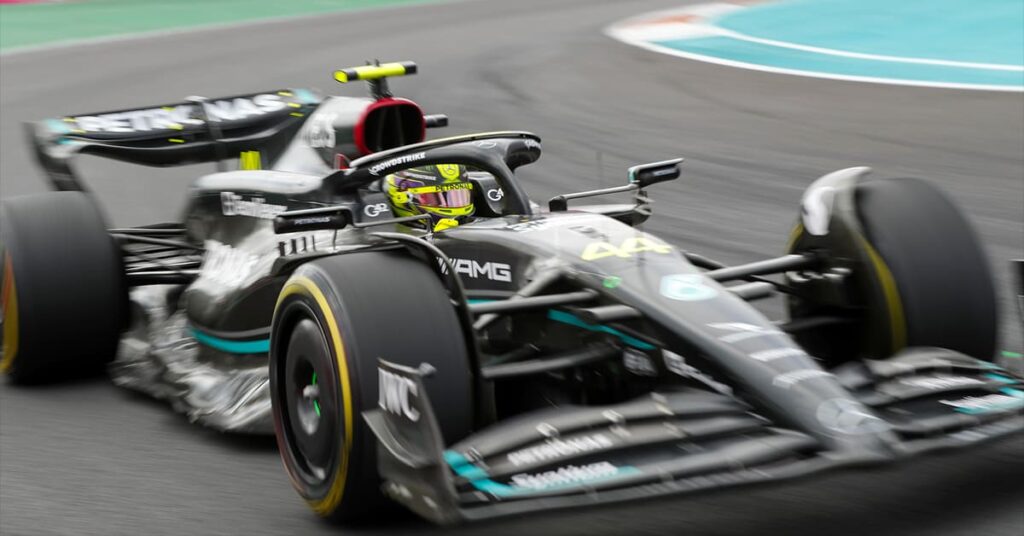 Hamilton, Mercedes, Miami 2023 - ©️Mercedes