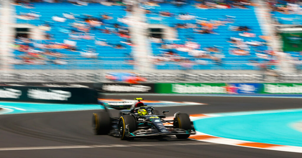 Hamilton, Mercedes, Miami 2023 - ©️Mercedes