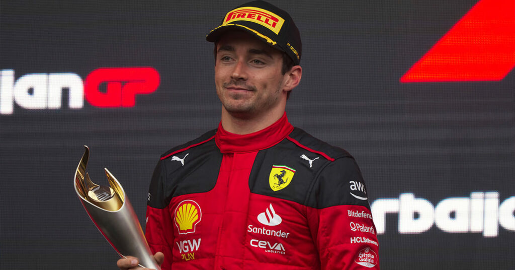 Leclerc, Ferrari, Azerbaïdjan 2023 - ©️ Ferrari