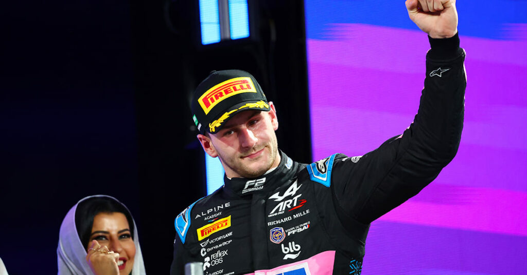 Martins, ART GP, Podium Arabie saoudite F2 2023 - ©️ Alpine