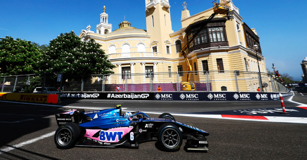 Martins, ART GP, F2, Azerbaïdjan 2023 - ©️ Alpine