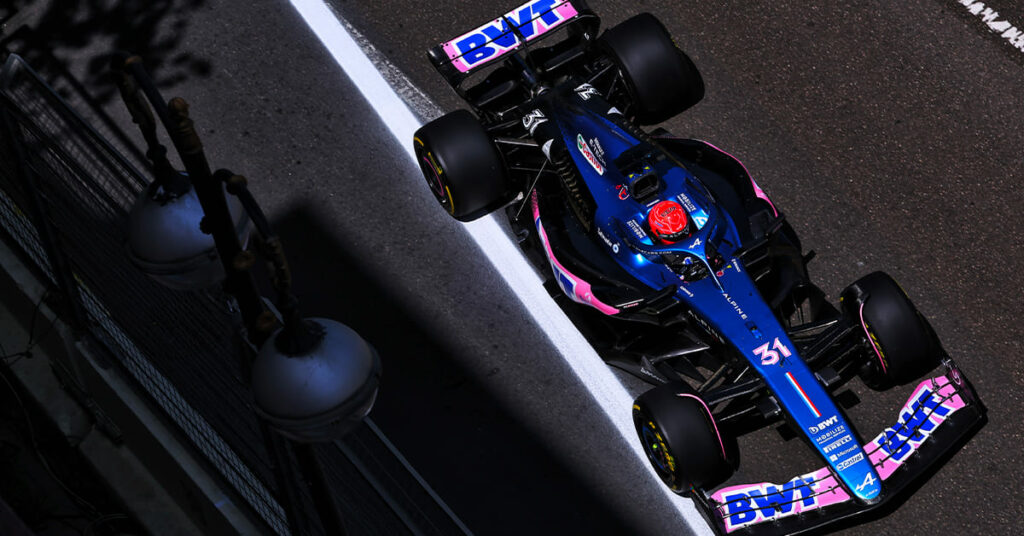 Ocon, Alpine, Azerbaïdjan 2023 - ©️ Alpine