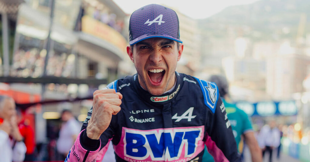 Ocon, Alpine, Monaco 2023 - ©️ Alpine