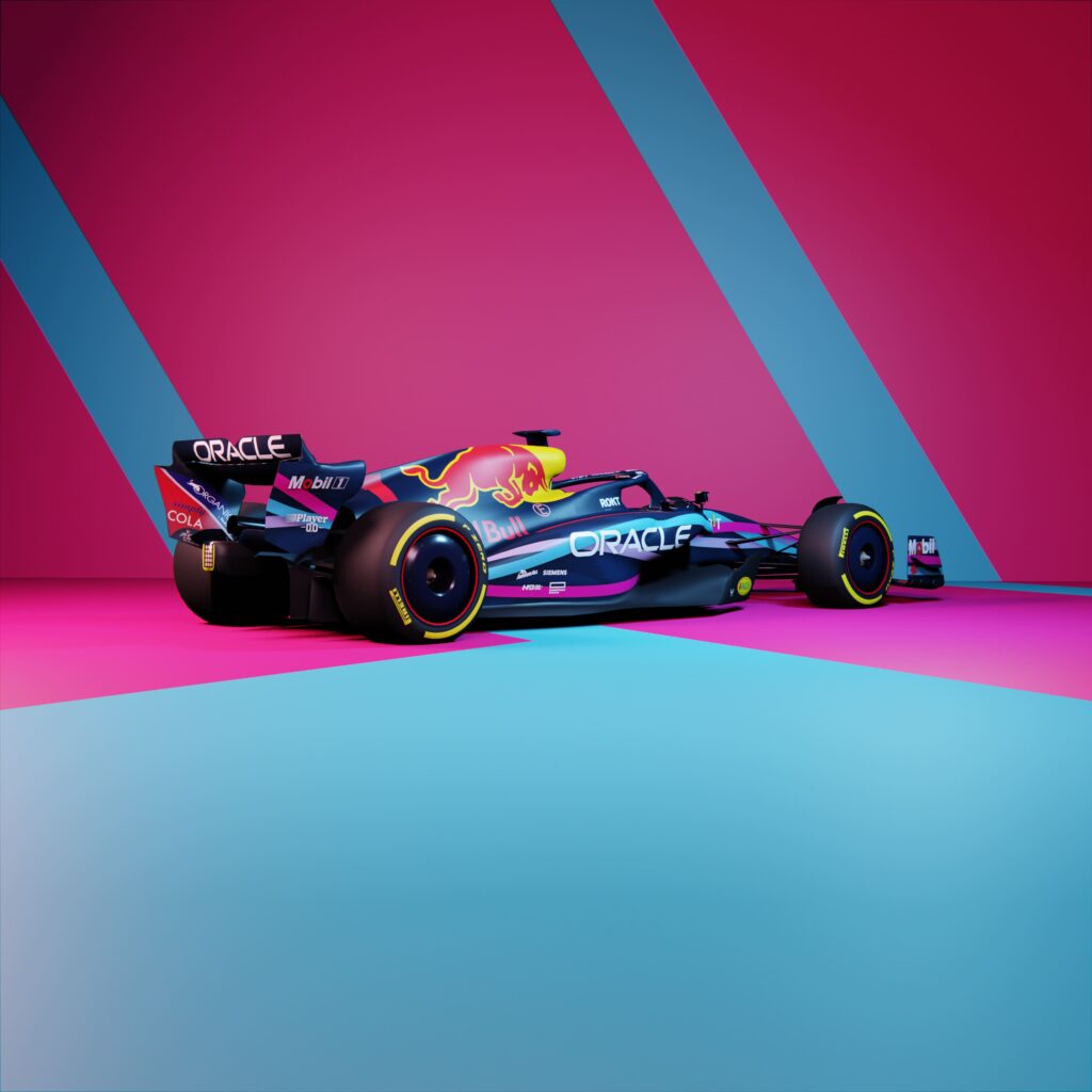 Livrée spéciale Miami 2023, Red Bull RB19 - ©️ Red Bull Content Pool