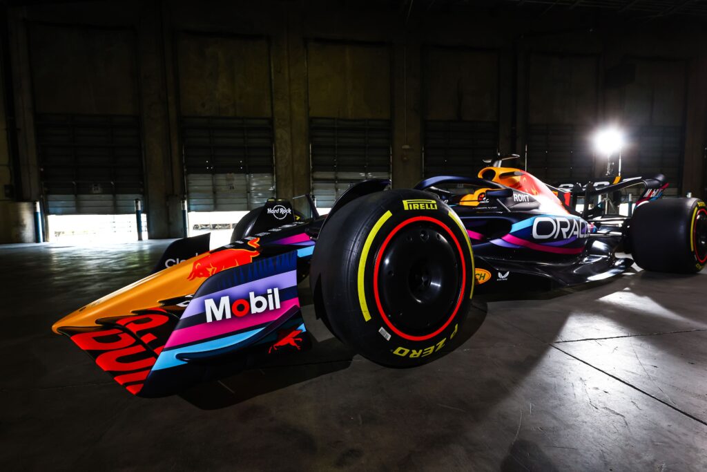Livrée spéciale Miami 2023, Red Bull RB19 - ©️ Red Bull Content Pool