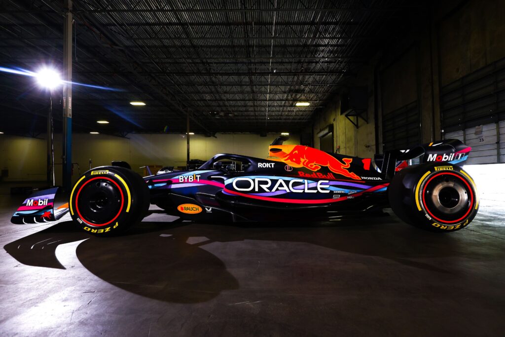 Livrée spéciale Miami 2023, Red Bull RB19 - ©️ Red Bull Content Pool