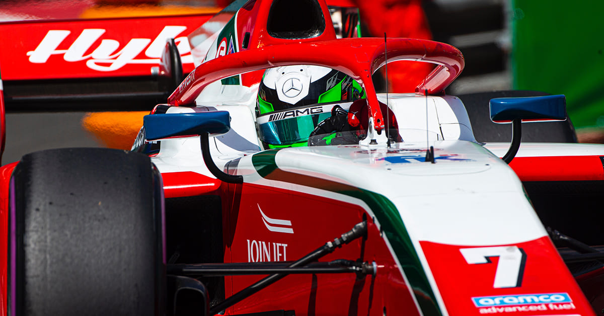 Formule 2 – Frederik Vesti s&rsquo;impose, Théo Pourchaire deuxième