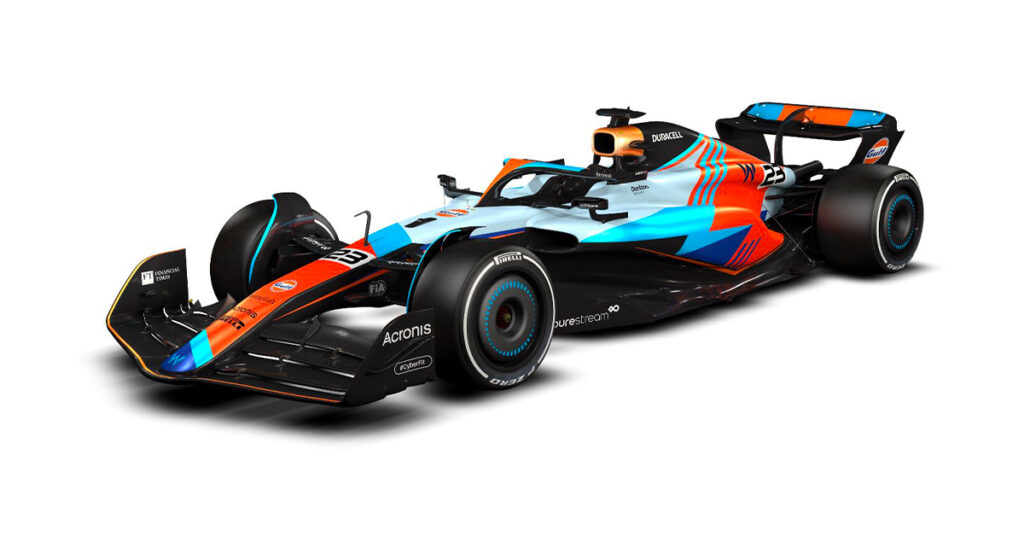 Livrée Williams x Gulf - ©️ Williams