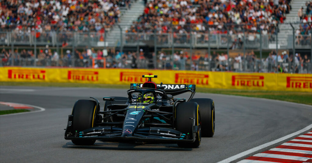 Hamilton, Mercedes, Canada 2023 - ©️ Mercedes