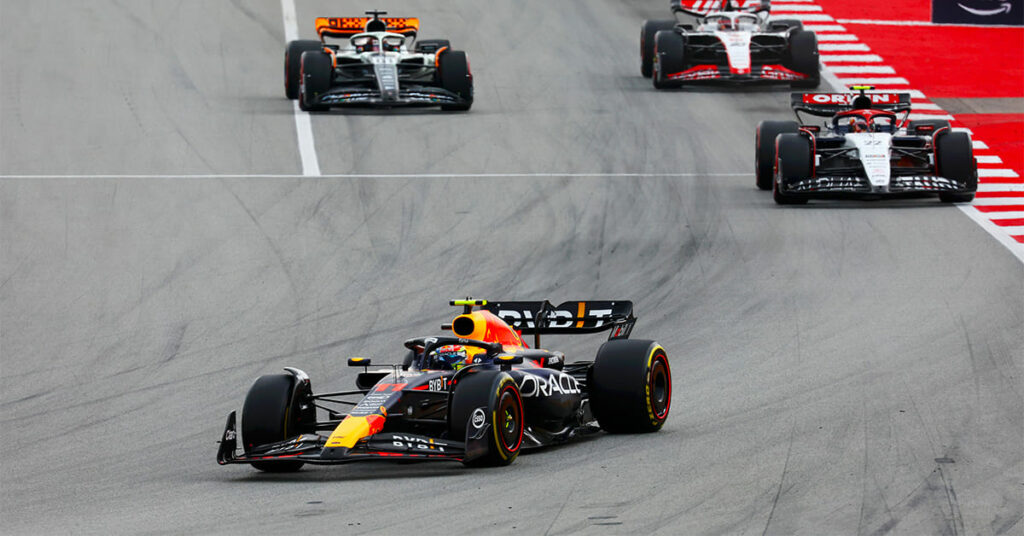 Pérez, Red Bull, Espagne 2023 - ©️ Red Bull Content Pool