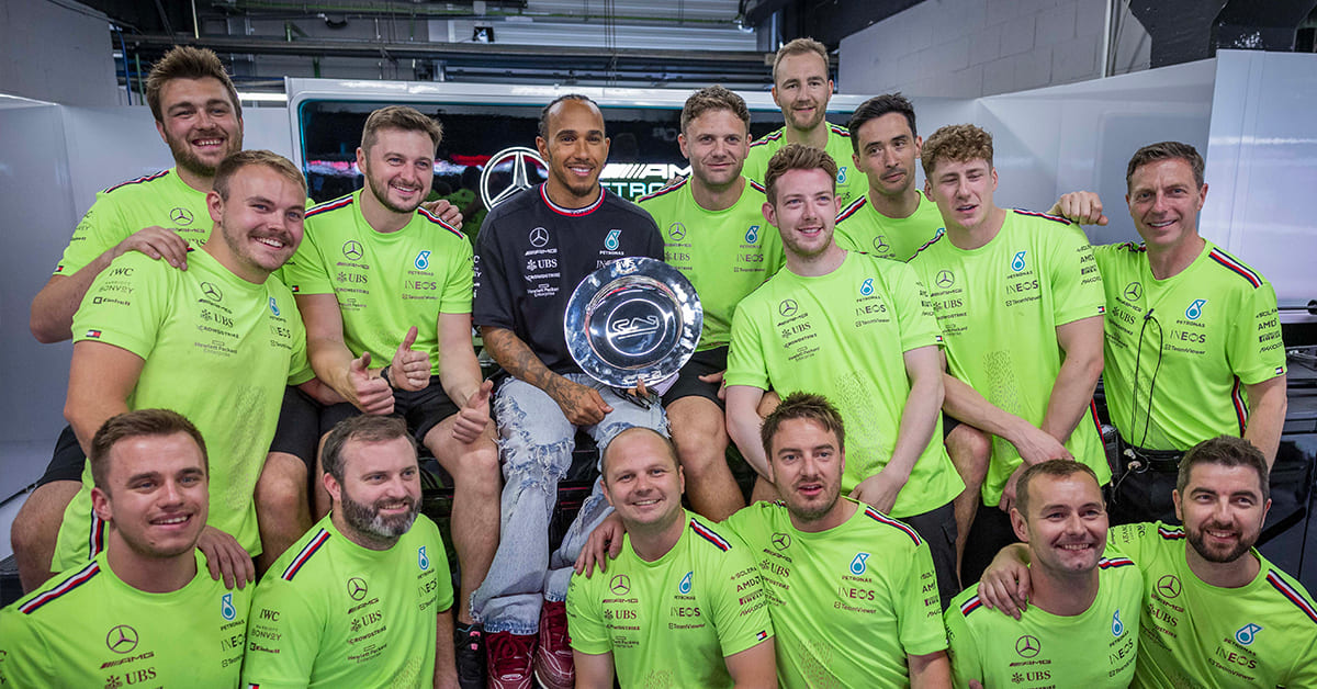 Hill – Le regain de performance de Mercedes est du fait  d&rsquo;Hamilton