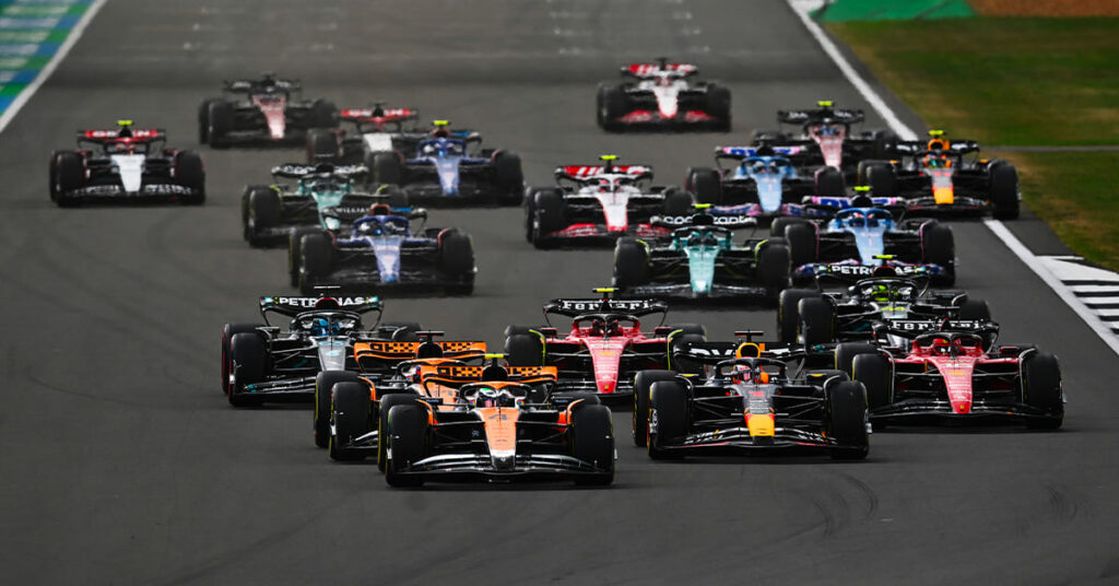 Départ Grand Prix de Grande-Bretagne 2023 - ©️ Red Bull Content Pool