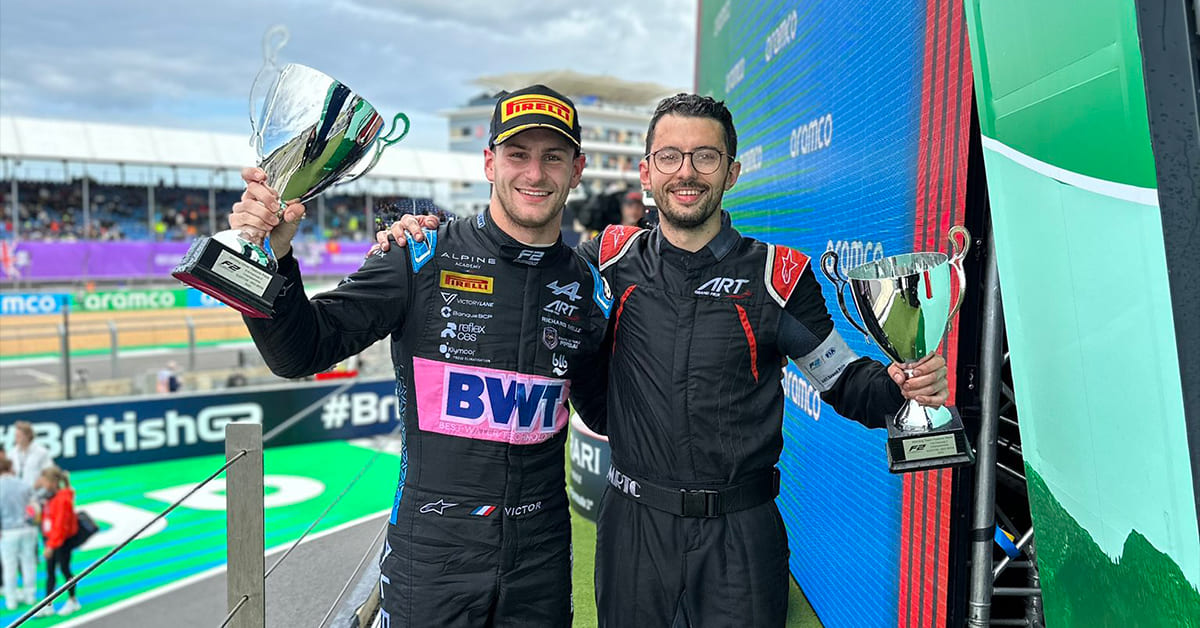 Formule 2 – Enfin une victoire pour Victor Martins, Théo Pourchaire troisième
