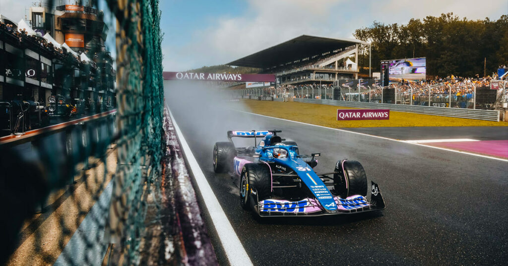 Ocon, Alpine, Belgique 2023 - ©️ Alpine