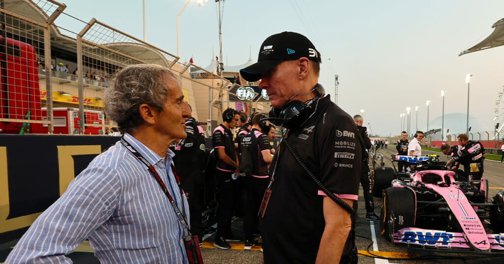 Prost, et Permane (Alpine), Bahreïn 2023 - ©️ Alpine