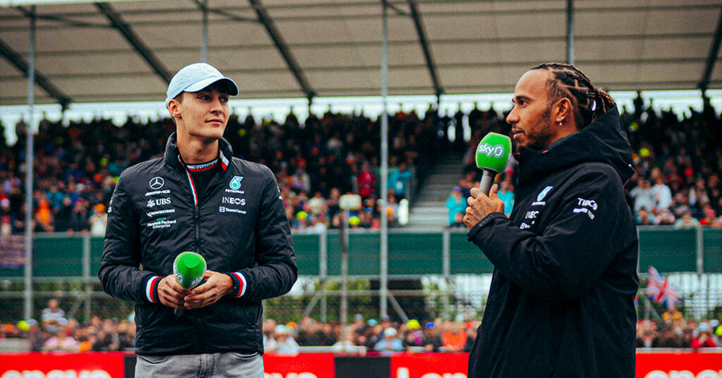 Russell et Hamilton, Mercedes, Grande-Bretagne 2022 - ©️ Mercedes