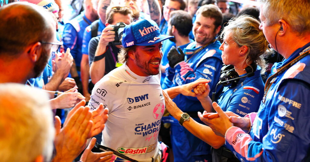 Alonso, Alpine, Abu Dhabi 2022 - ©️ Alpine