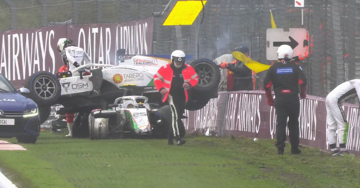 Formule 2 – Une course sprint stoppée au bout de quelques virages