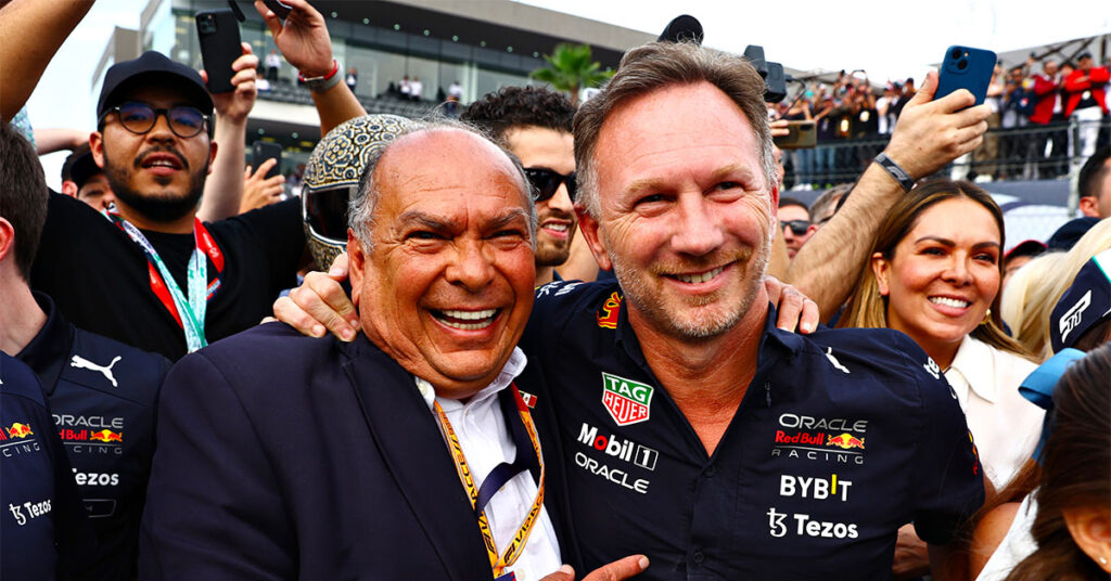 Antonio Pérez et Horner, Red Bull, Mexique 2022 - ©️ Red Bull Content Pool