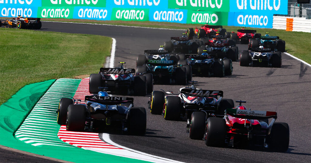 Départ Grand Prix du Japon 2023 - ©️ Alpine