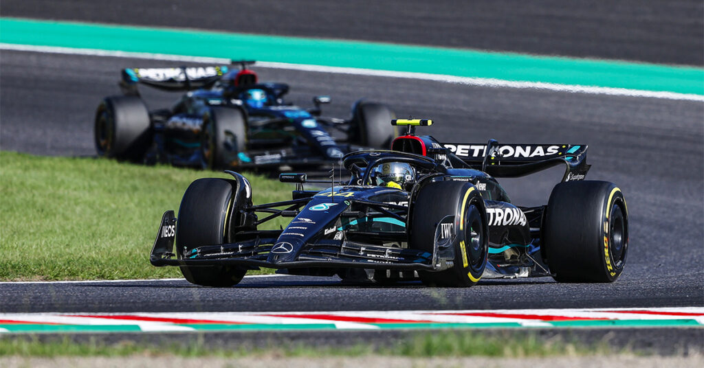 Hamilton et Russell, Mercedes, Japon 2023 - ©️ Mercedes