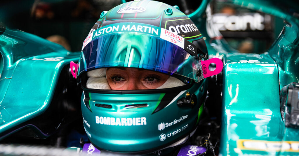 Hawkins, Aston Martin, Test AMR21 Hongrie 2023 - ©️ Aston Martin