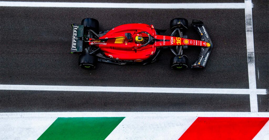 Leclerc, Ferrari, Italie 2023 - ©️ Ferrari