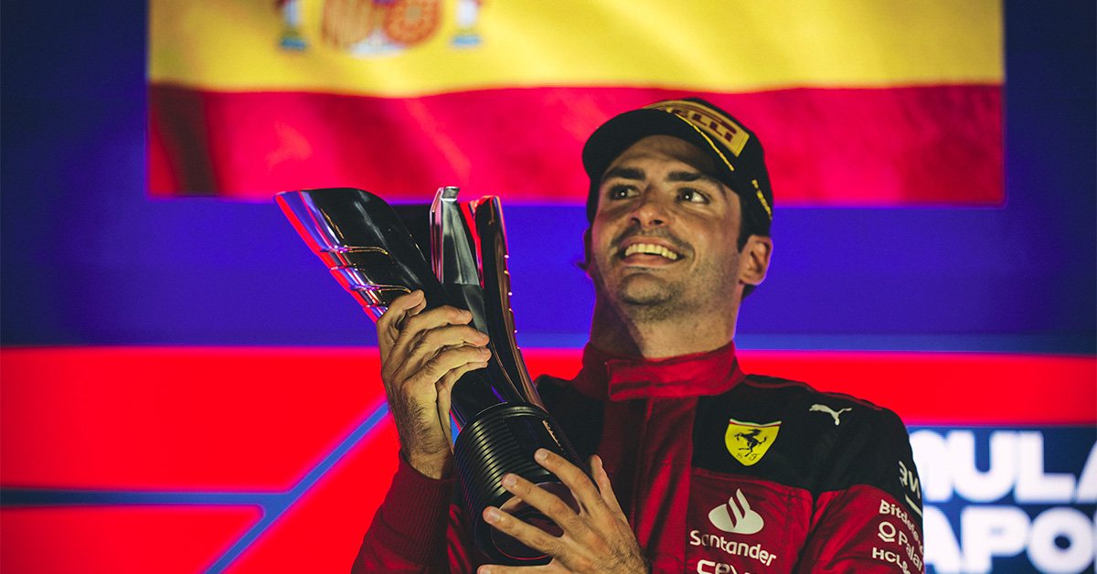 Sainz explique comment il s&rsquo;est imposé à Singapour grâce au DRS donné à Norris