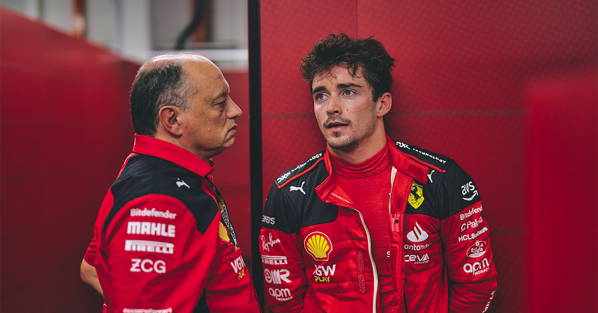 Leclerc s&rsquo;en prend à lui-même : “À moi de faire un meilleur boulot en qualifs”