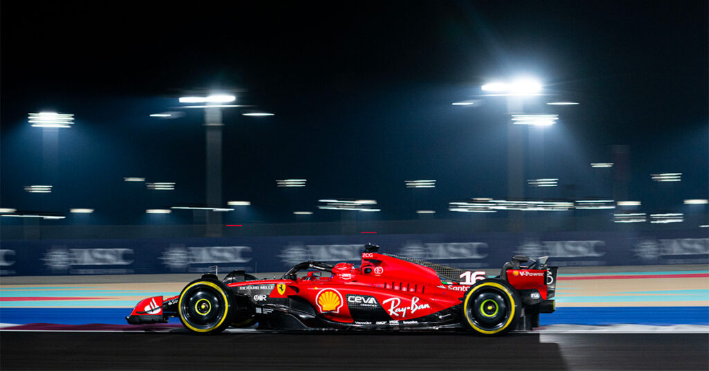 Leclerc, Ferrari, Qatar 2023 - ©️ Ferrari