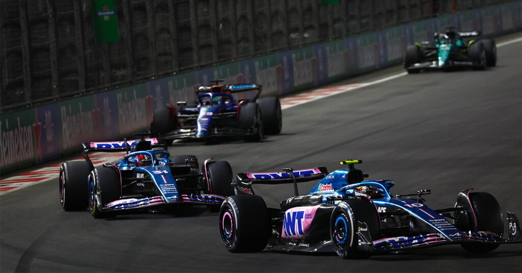 Gasly et Ocon, Alpine, Las Vegas 2023 - ©️ Alpine
