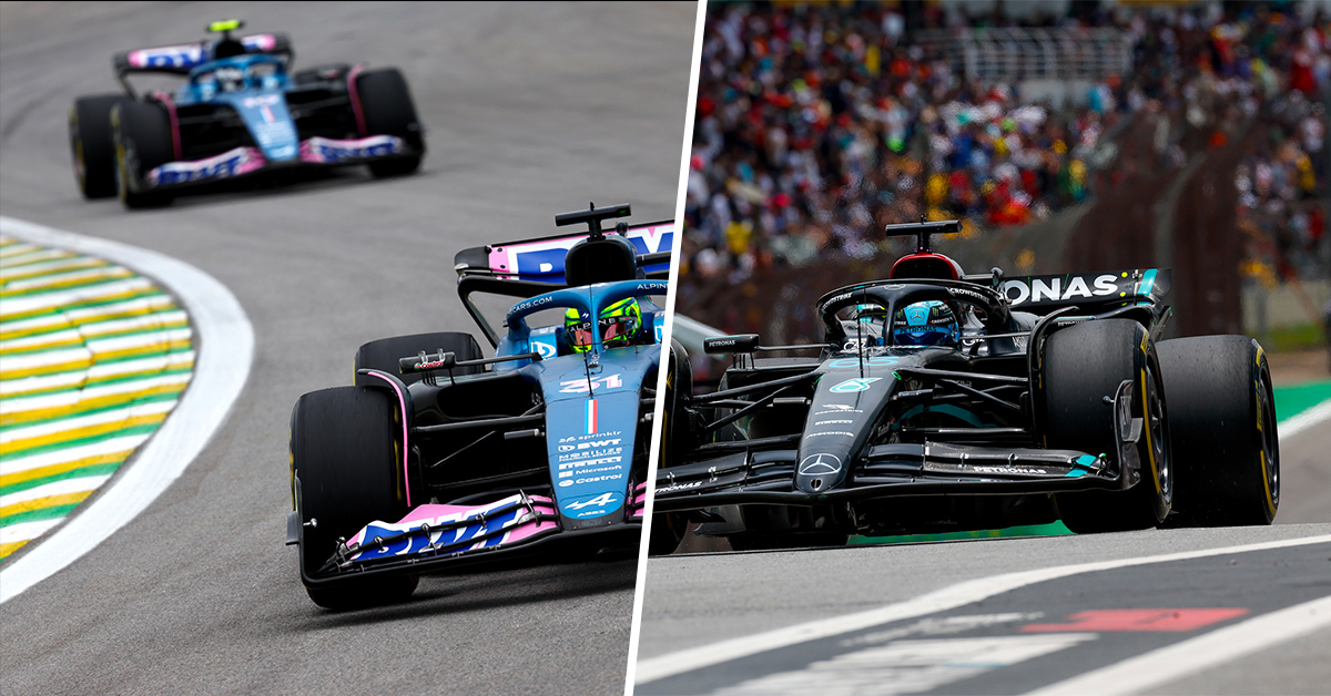 Russell, Ocon et Gasly pénalisés sur la grille de départ au Brésil