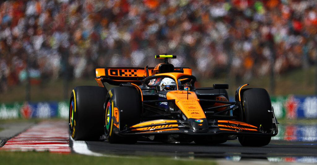 Norris, McLaren, Hongrie 2024 - ©️ McLaren
